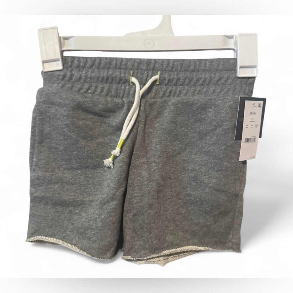 Size XS Kids Gray Drawstring Shorts